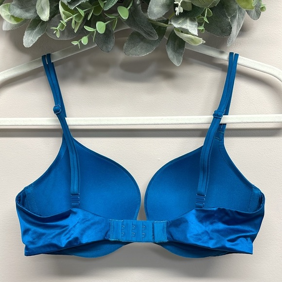 Victoria’s Secret Very Sexy Push-up Bra Teal Underwire 32D - Picture 2 of 11